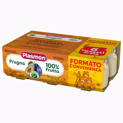 Plasmon Omogeneizzato Prugna 6x80g
