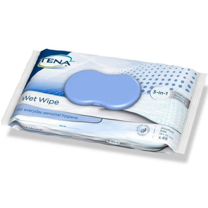 Tena Wet Wipe Salviette Umidificate 48 Pezzi