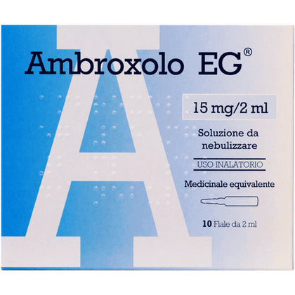 Ambroxolo Eg Aerosol 10f 15mg 2ml