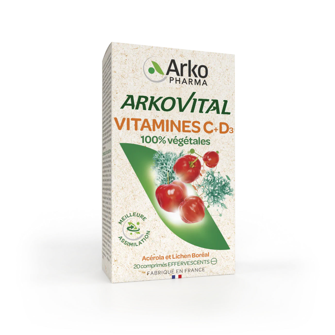 Arkovital Vitamina C +d3 20 Compresse Effervescenti
