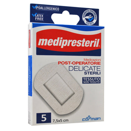 Medipresteril Medicazioni Delicate Tnt 7,5x5 5 Pezzi