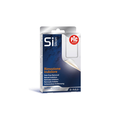 Pic Cerotto Strip Silicone 40x86 8 Pezzi