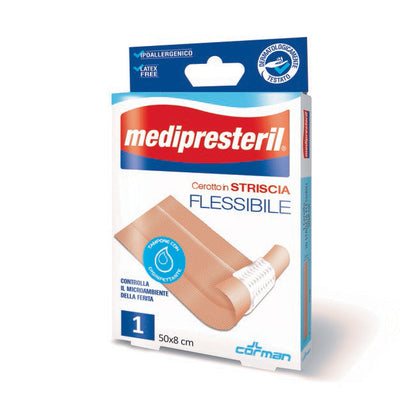 Medipresteril Cerotto In Striscia Flessibile 50x8cm