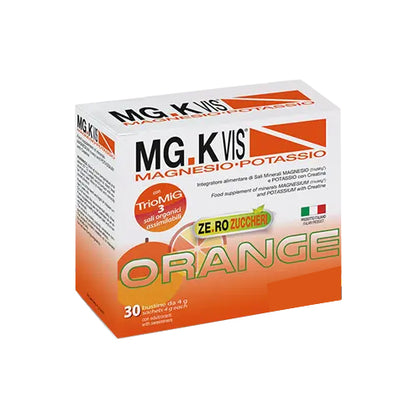 Mg Kvis Magnesio Potassio Orange Zero Zuccheri 30 Bustine