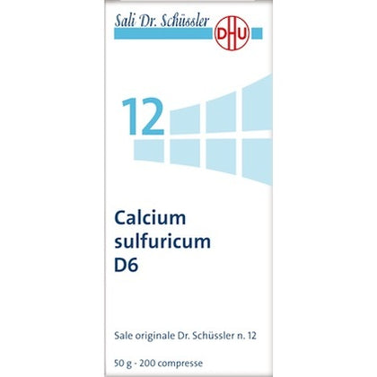 Calcium Sulfuricum D6 12 Schussler