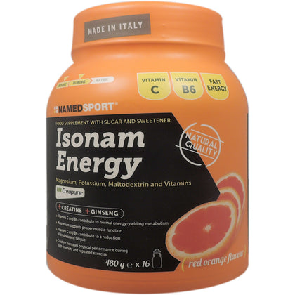 Named Isonam Energy Orange 480g