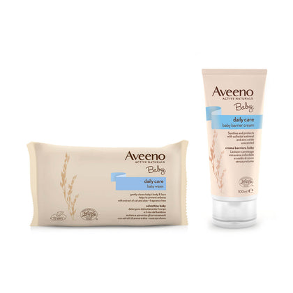 Aveeno Baby Salviettine+daily Care Crema Barriera