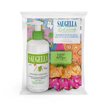 Saugella Best Friends Saugella You Fresh 200ml + 2 Elastici