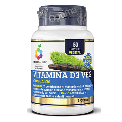 Colours Of Life Vitamina D3 Veg 60 Capsule
