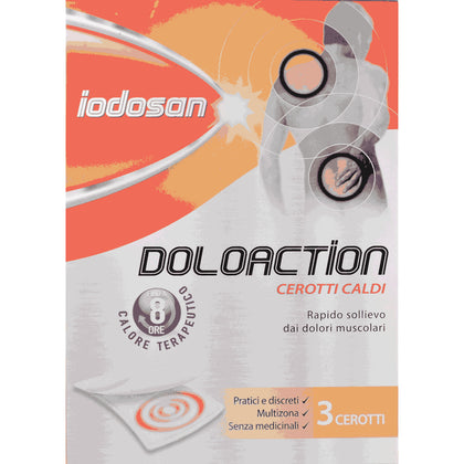 Iodosan Doloaction Cerotto 3 Pezzi