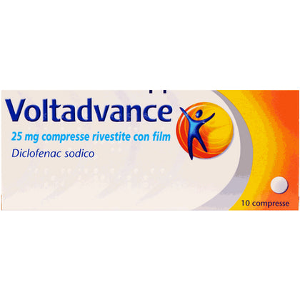 Voltadvance 10 Compresse Rivestite 25mg