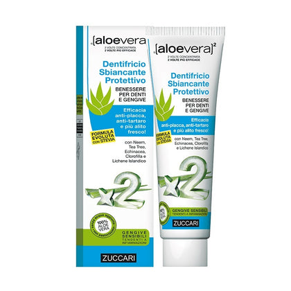 Zuccari Aloevera2 Dentifricio Sbiancante Protettivo