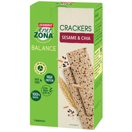 Enerzona Crackers Sesame & Chia 175g