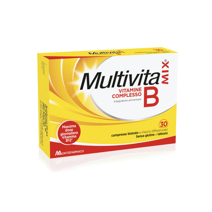 Multivitamix Vitamina B Complesso 30 Compresse Bistrato
