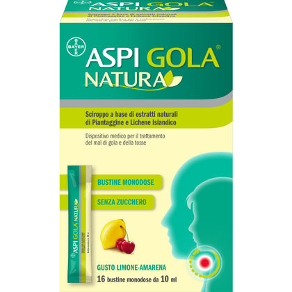 Aspi Gola Natura 16 Buste Monodose