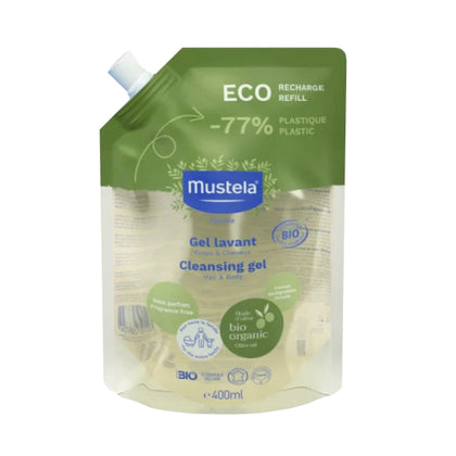 Mustela Eco Ricarica Gel Detergente Bio 400ml