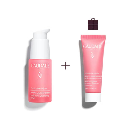 Caudalie Vinosource-hydra Duo Sos Idratazione Siero+maschera