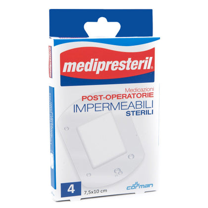 Medipresteril Cerotti Post Operatori Impermeabili 7,5x10cm