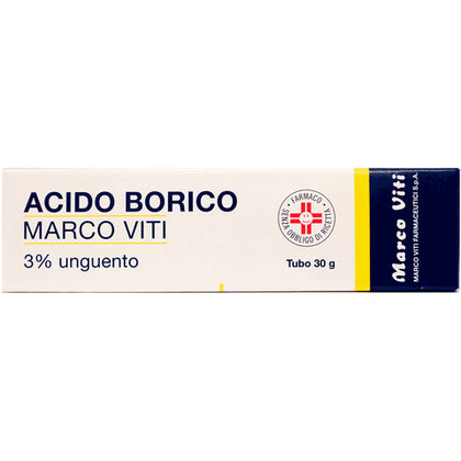 Acido Borico Mv 3% Ung 30g