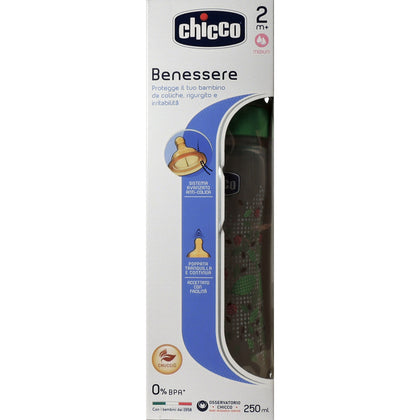 Chicco Biberon Benessere Caucciu' 250ml