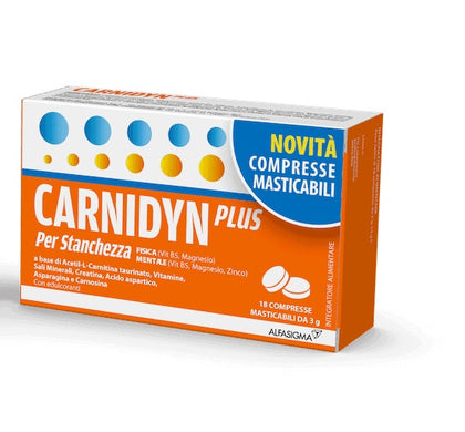 Carnidyn Plus 18 Compresse Masticabili