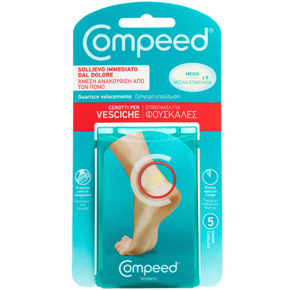 Compeed Cerotti Per Vesciche Medio 5 Pezzi