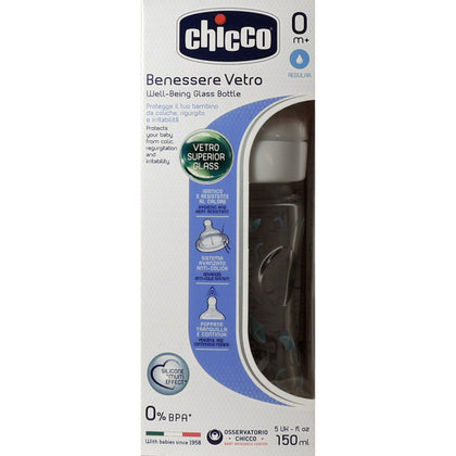 Chicco Biberon Vetro Girl Silicone 150ml