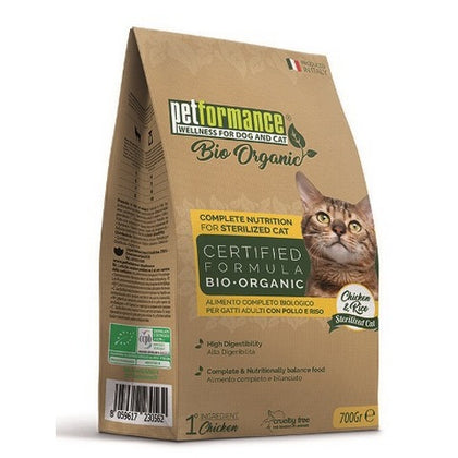Petformance Crochette Gatto Sterilizzato Pollo E Riso 700g