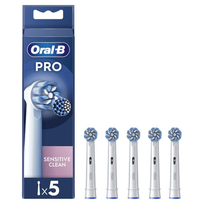 Oral B Pro Testine Sensitive Clean 5 Pezzi