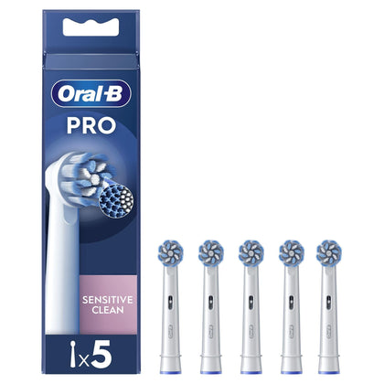 Oral B Pro Testine Sensitive Clean 5 Pezzi