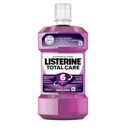 Listerine Total Care Collutorio Menta Pura 500ml