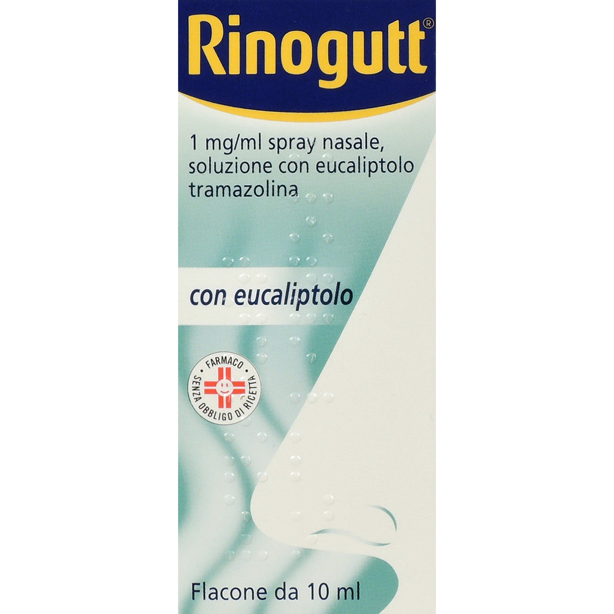 Rinogutt Spray Nasale 10ml Eucaliptolo