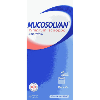 Mucosolvan Sciroppo 200ml 15mg/5ml