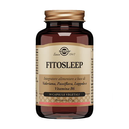 Solgar Fitosleep 30 Capsule Vegetali