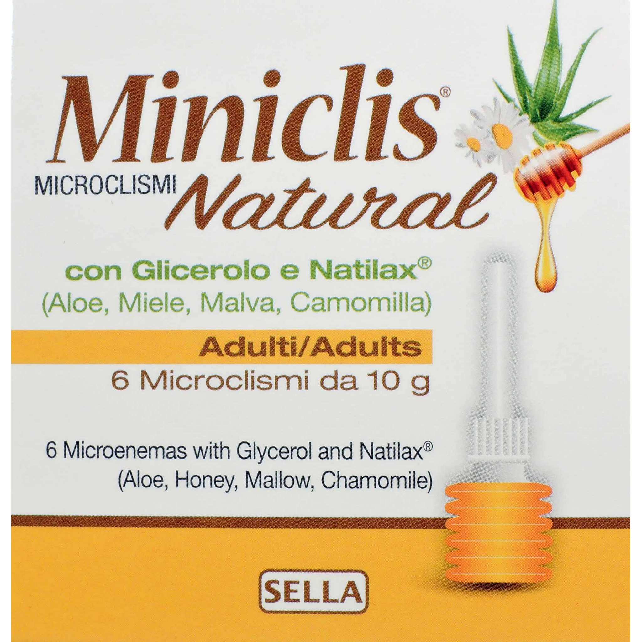 Miniclis Natural Adulti 6 Microclismi