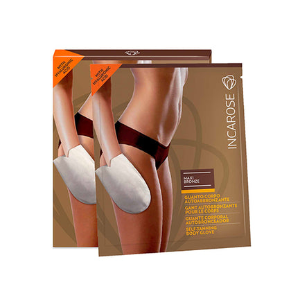 Incarose Maxi Bronze Guanto Corpo Autoabbronzante Monouso