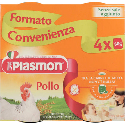 Plasmon Omogeneizzato Pollo 4x80g