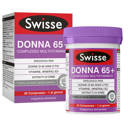 Swisse Donna 65+ Multivitaminico 30 Compresse