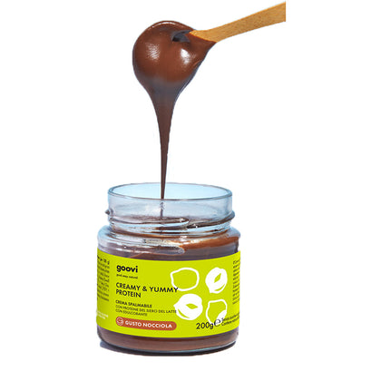 Goovi Crema Spalmabile Con Proteine Gusto Nocciola 200g