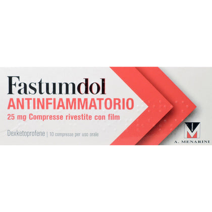 Fastumdol Antinfiammatorio 10 Compresse 25mg
