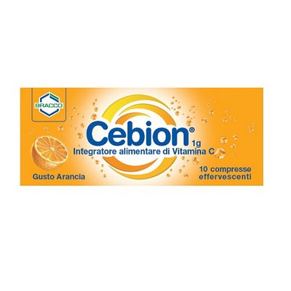 Cebion Effervescente Vitamina C Arancia 10 Compresse