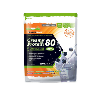 Named Sport Creamy Protein 80 Blueberry Flavour 500g
