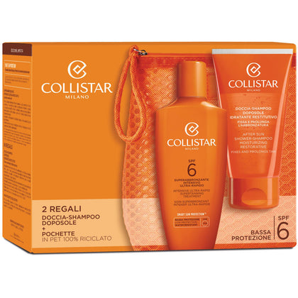 Collistar Superabbronzante Spf 6 + Doccia Shampoo Doposole