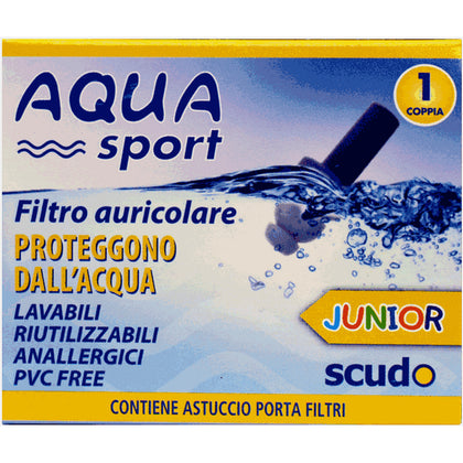 Earplug Scudo Aquasport Junior 2 Pezzi
