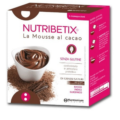 Nutribetix Mousse Cacao 5 Pezzi