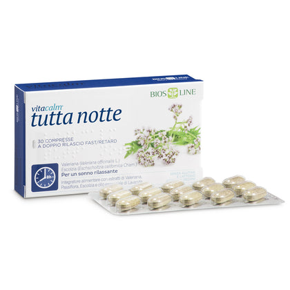 Vitacalm Tutta Notte 30 Compresse Fast Retard