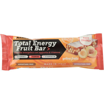 Named Total Energy Fruit Bar Albicocca E Pesca 35g