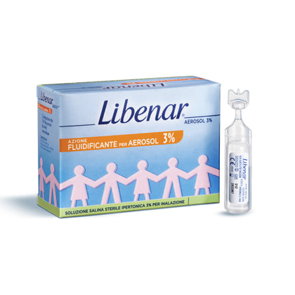 Libenar Soluzione Ipertonica Per Aerosol 3% 30 Flaconcini