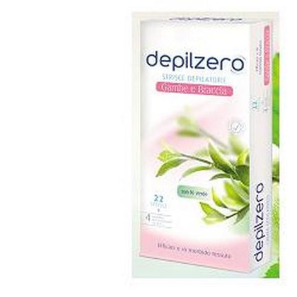 Depilzero Strisce Gam/bra 22 Pezzi