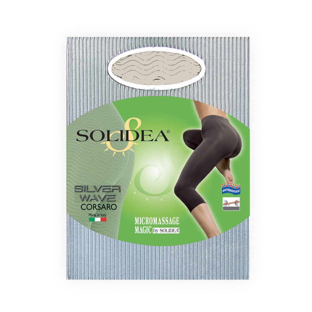 Leggings Micromassaggianti SOLIDEA Silver Wave - Compressione Graduata Anticellulite - Foto 5